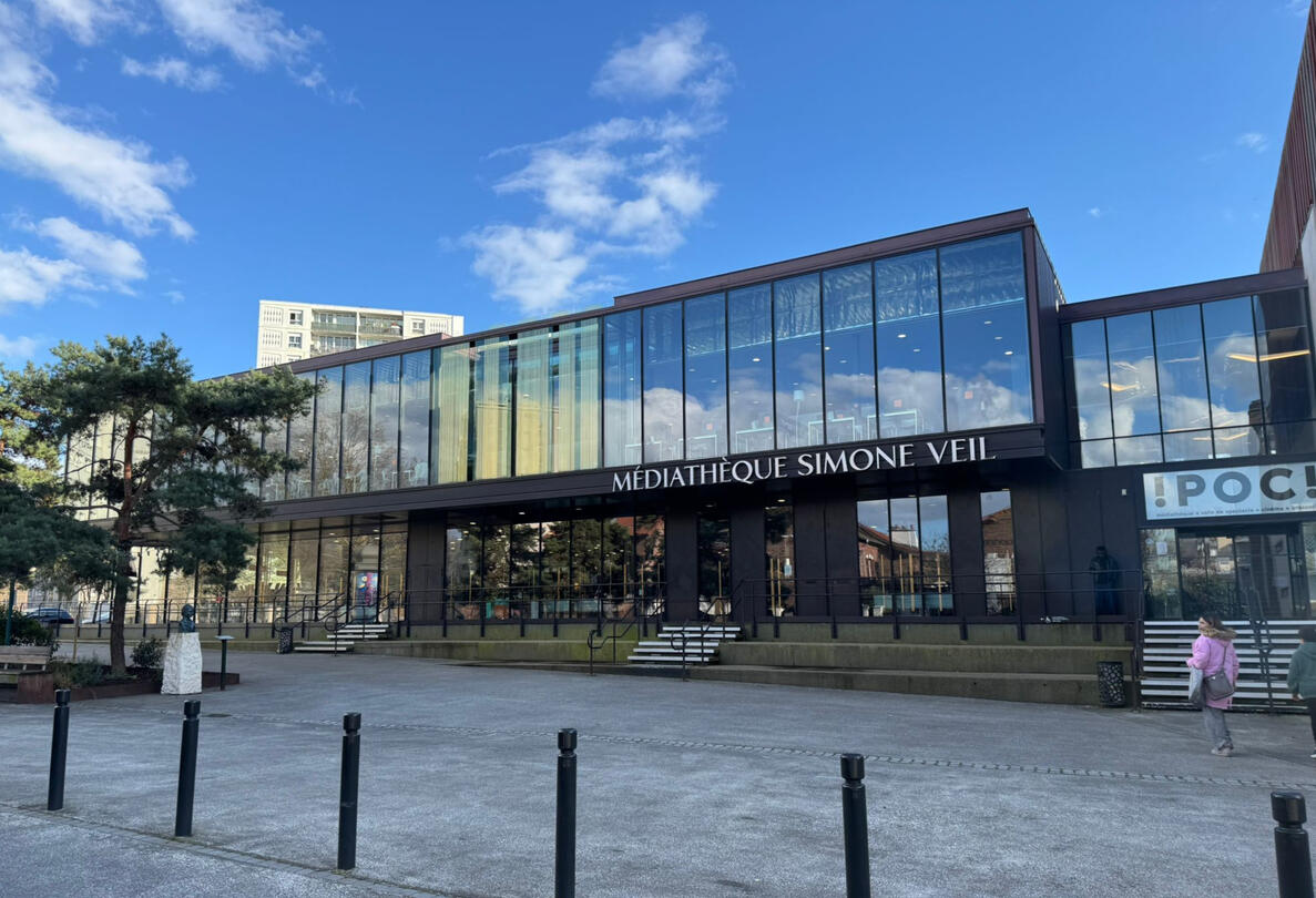 Photo de la médiathèque Simone Veil
