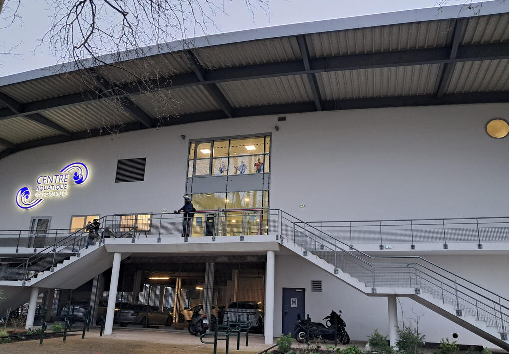 Photo du centre aquatique d'Alfortville