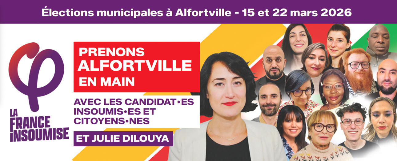 Photo de Julie Dilouya, notre tête de liste, et de quelques candidat•es de notre liste.